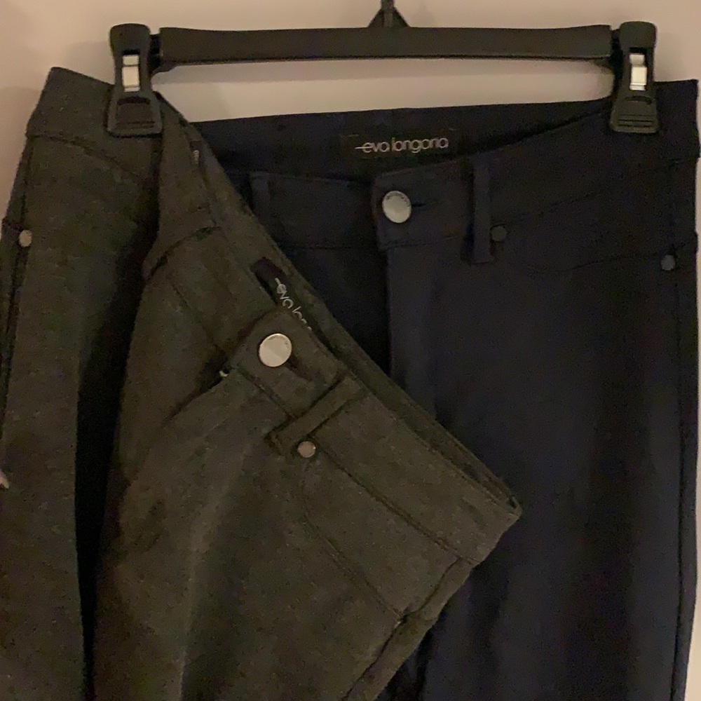 Jeggings / Leggings blue and grey
